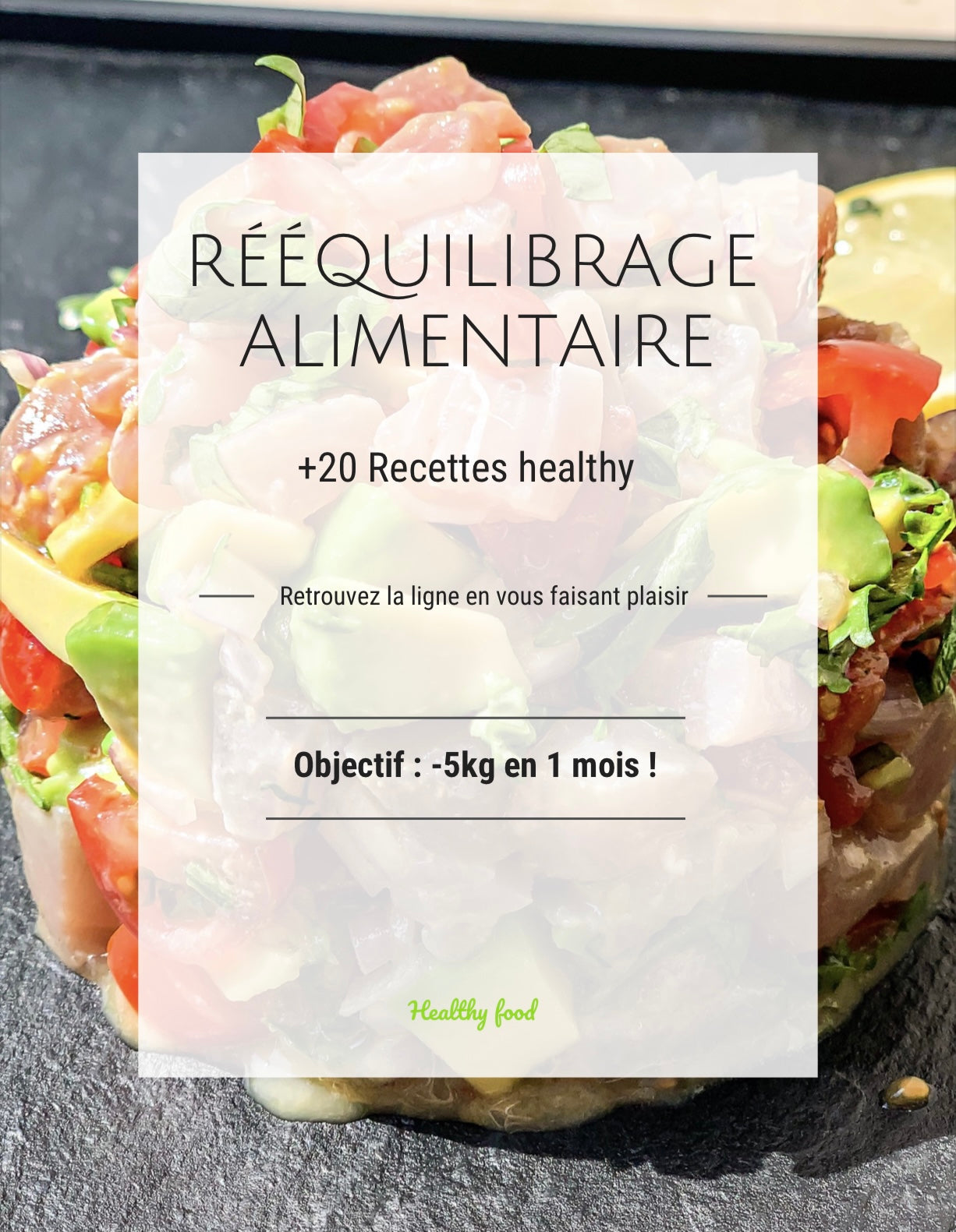 E-book rééquilibrage alimentaire